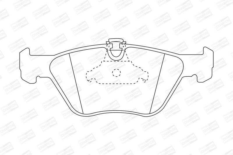 CHAMPION Plaquettes de frein à disque 571880CH
