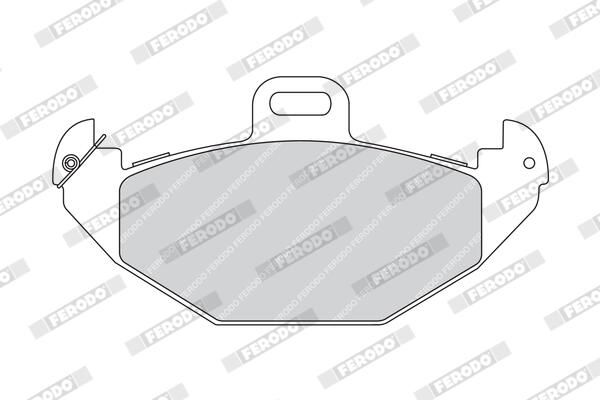 FERODO Plaquettes de frein à disque FDB1278
