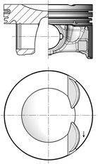 KOLBENSCHMIDT dugattyú 41533620