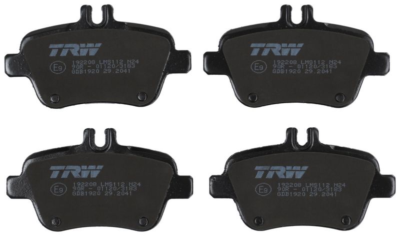 TRW GDB1920 Brake Pad Set, disc brake