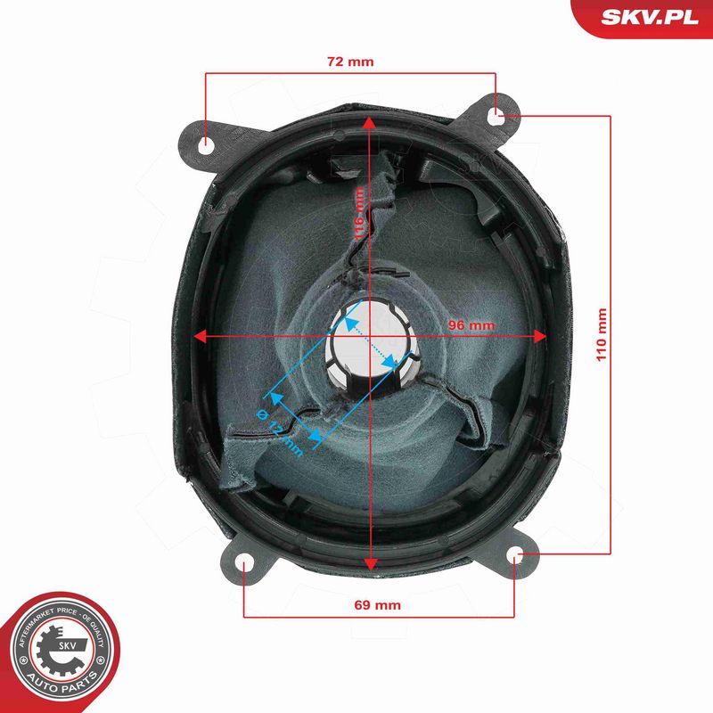 ESEN SKV 63SKV445 Gear Lever Knob