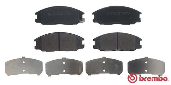 BREMBO P 77 002 Brake Pad Set, disc brake