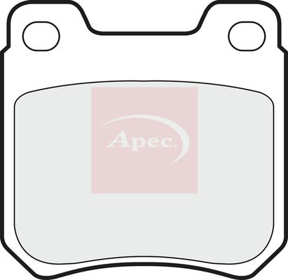 APEC Brake Pad Set, disc brake PAD619