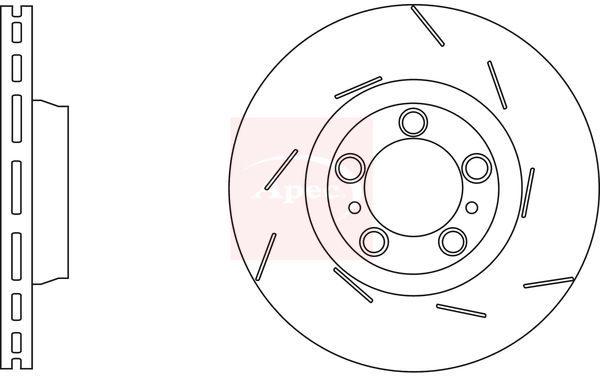 APEC Brake Disc DSK3265