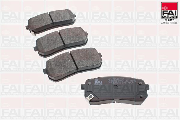 FAI AutoParts Stabdžių trinkelių rinkinys, diskinis stabdys