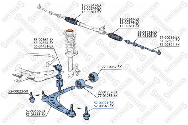 STELLOX 52-00021-SX Ball Joint