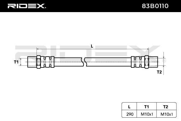 спирачен маркуч RIDEX