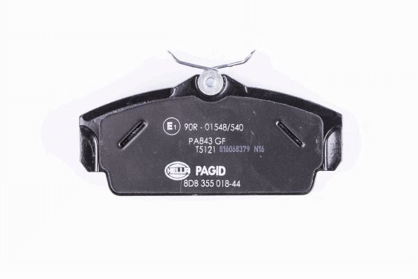 HELLA 8DB 355 018-441 Brake Pad Set, disc brake