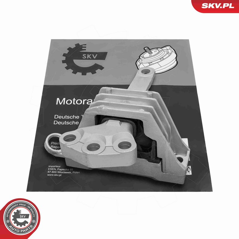 ESEN SKV 75SKV508 Mounting, engine