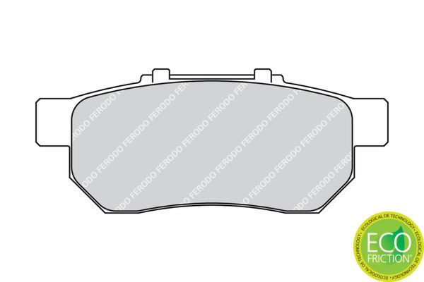 FERODO FDB778 Brake Pad Set, disc brake