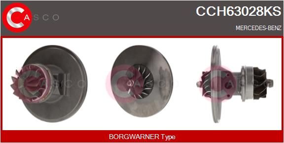 Skupina trupu, turbodmychadlo CCH63028KS