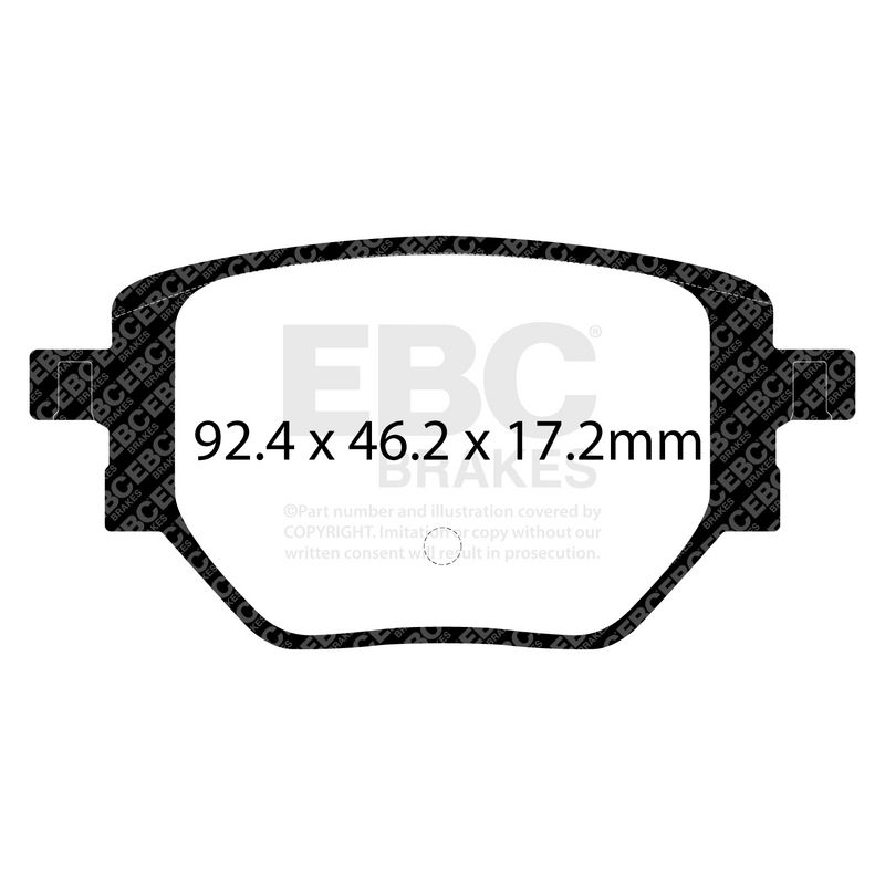 EBC Brakes Remblokkenset, schijfrem DP42428R