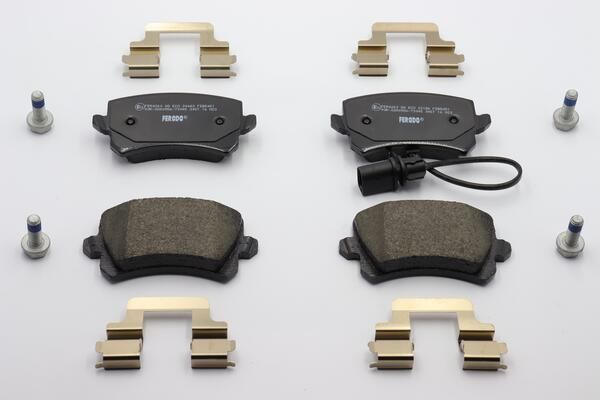 FERODO FDB5451 Brake Pad Set, disc brake