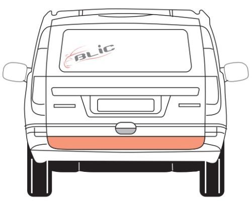 BLIC 6508-04-3542730P Interior Door Panel