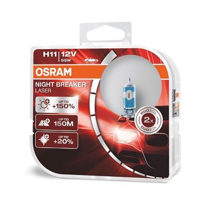 OSRAM 12V H11 55W NIGHT BREAKER® 