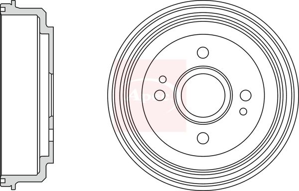 APEC Brake Drum DRM9980