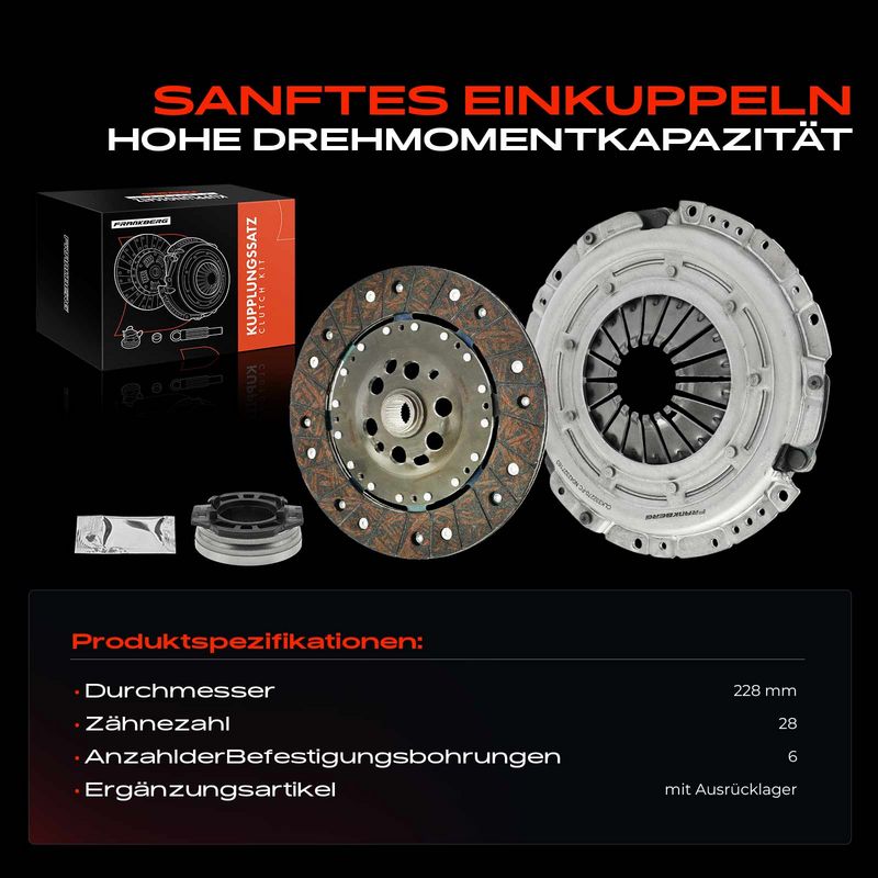 Frankberg 5481FB0028831 Clutch Kit