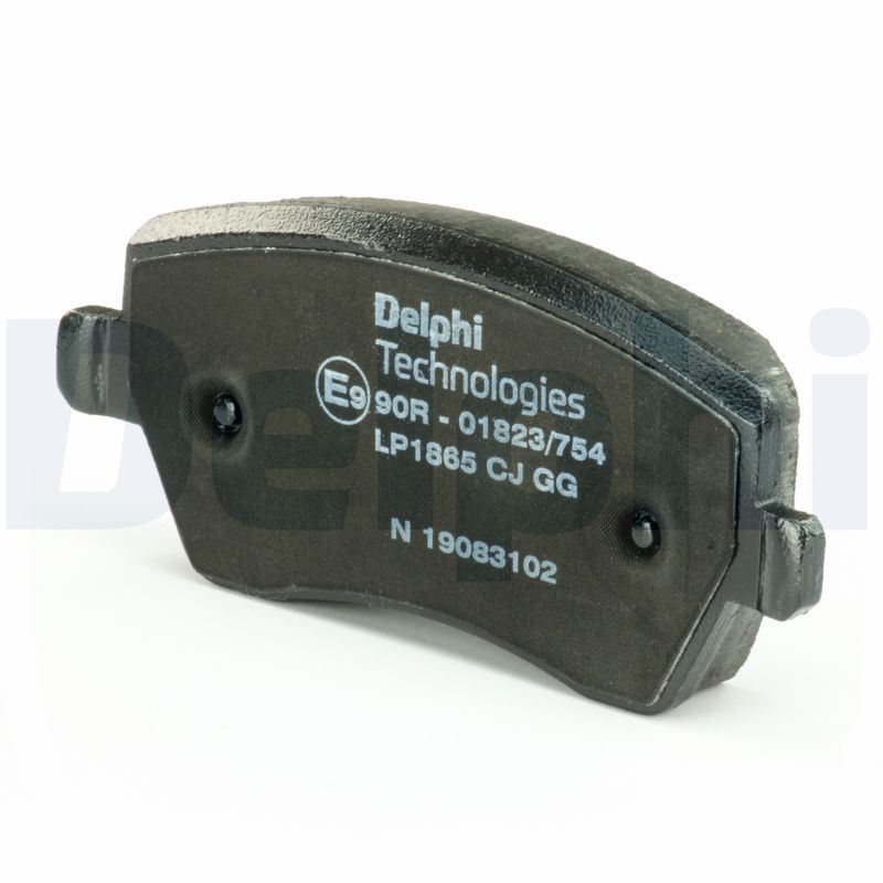 Piduriklotsi komplekt, ketaspidur, DELPHI LP1865