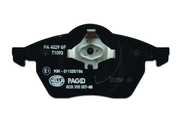 HELLA 8DB 355 007-881 Brake Pad Set, disc brake