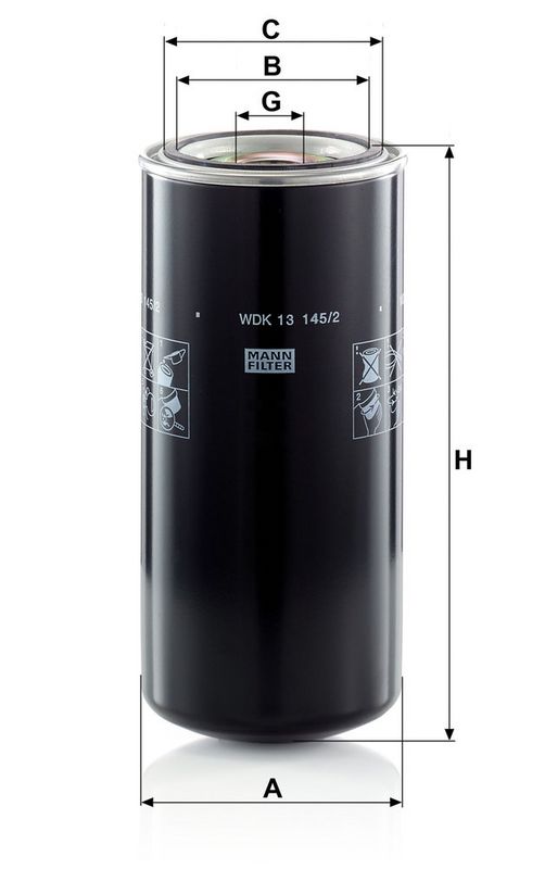 Filtru combustibil WDK 13 145/2 MANN-FILTER