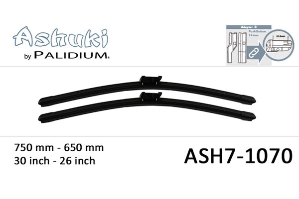 ASHUKI by Palidium törlőlapát ASH7-1070