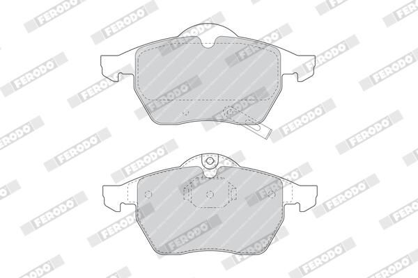 FERODO FDB1535 Brake Pad Set, disc brake