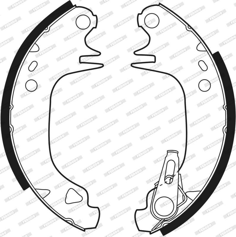 Sada brzdových čelistí FSB188