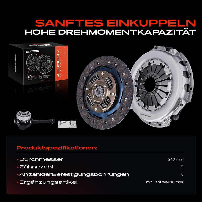 Frankberg 5481FB0037847 Clutch Kit