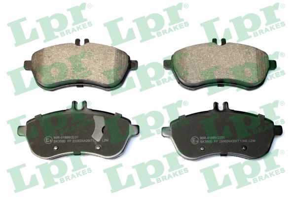 Plaquettes+de+frein+à+disque LPR 05P1340