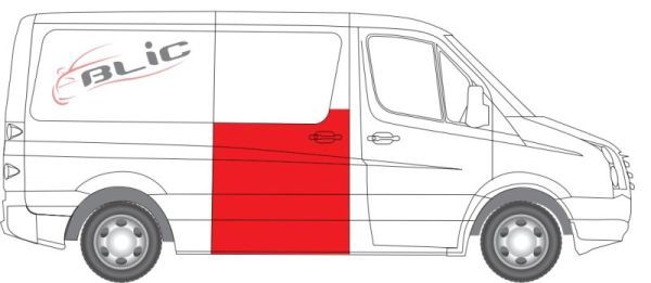BLIC 6508-01-3548160P Interior Door Panel