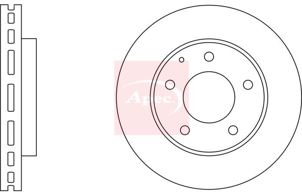 APEC Brake Disc DSK524