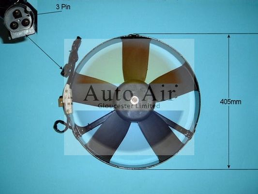 Auto Air Gloucester 05-1112 Electric Motor, radiator fan