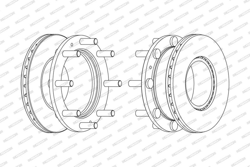 Brzdový kotouč FCR307A
