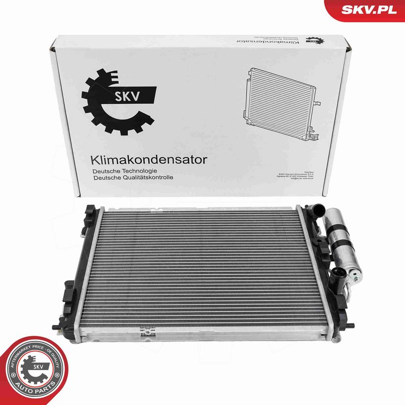 ESEN SKV 86SKV515 Condenser, air conditioning