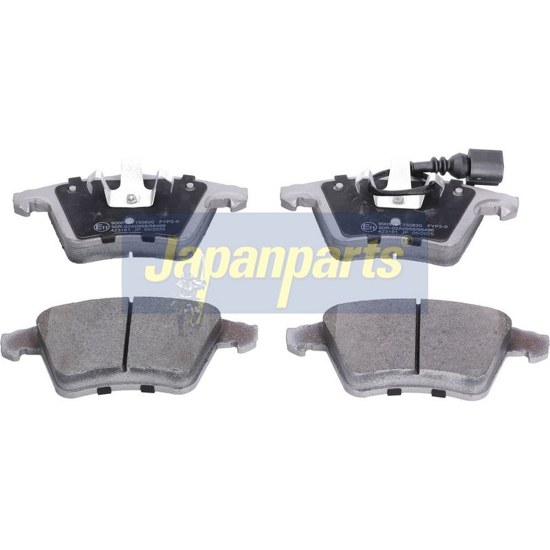 Piduriklotsi komplekt, ketaspidur JAPANPARTS PA-9005AF