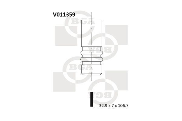 BGA V011359 Inlet Valve