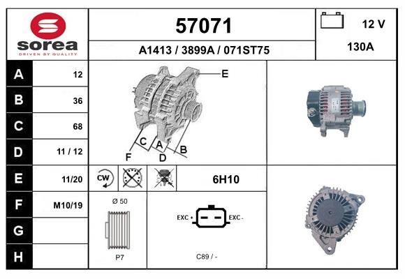 EAI generátor 57071