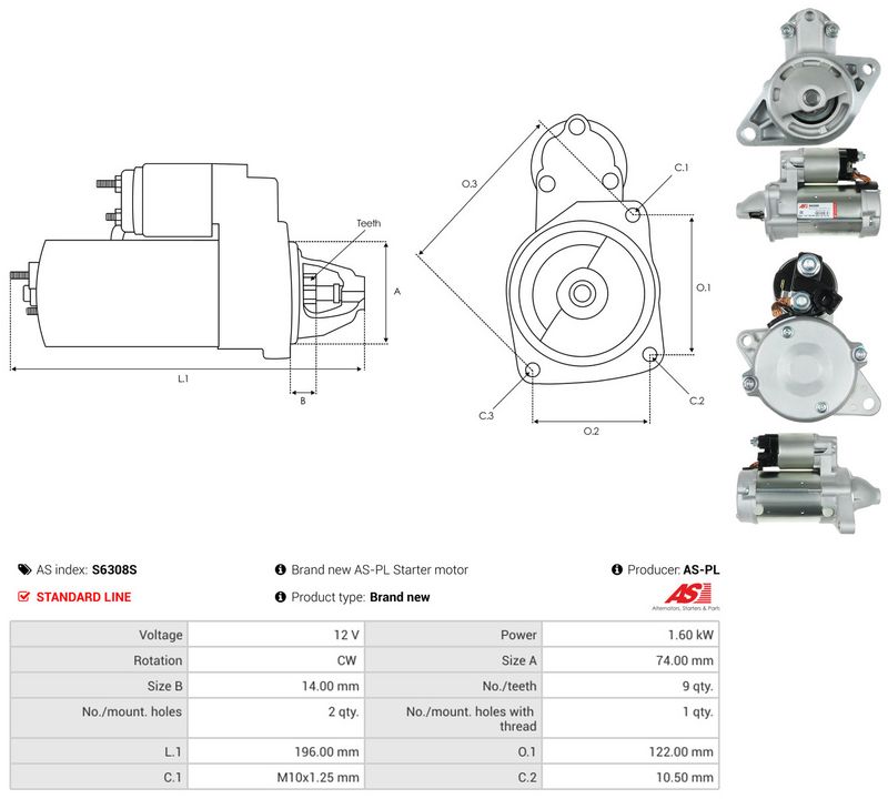 This part match OEM code: 28100-37051