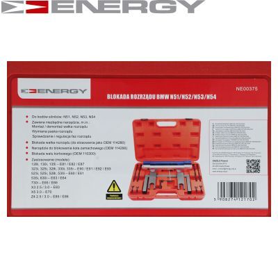 Montaažitöörist, nukkvõll, ENERGY NE00375