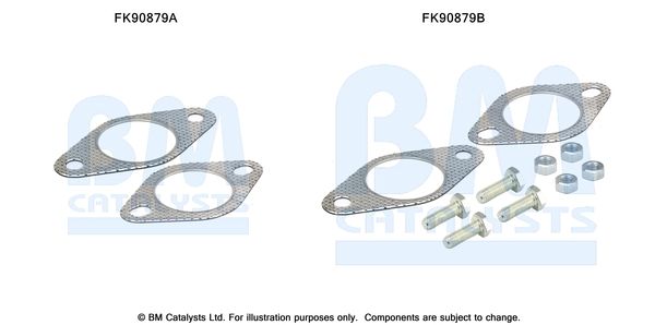 BM CATALYSTS szerelőkészlet, katalizátor FK90879