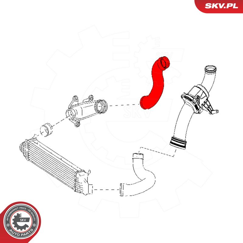 Laadimisõhu voolik, ESEN SKV 43SKV177