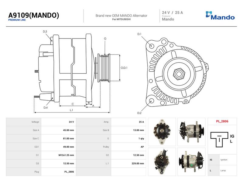 This part match OEM code: 37300-41012