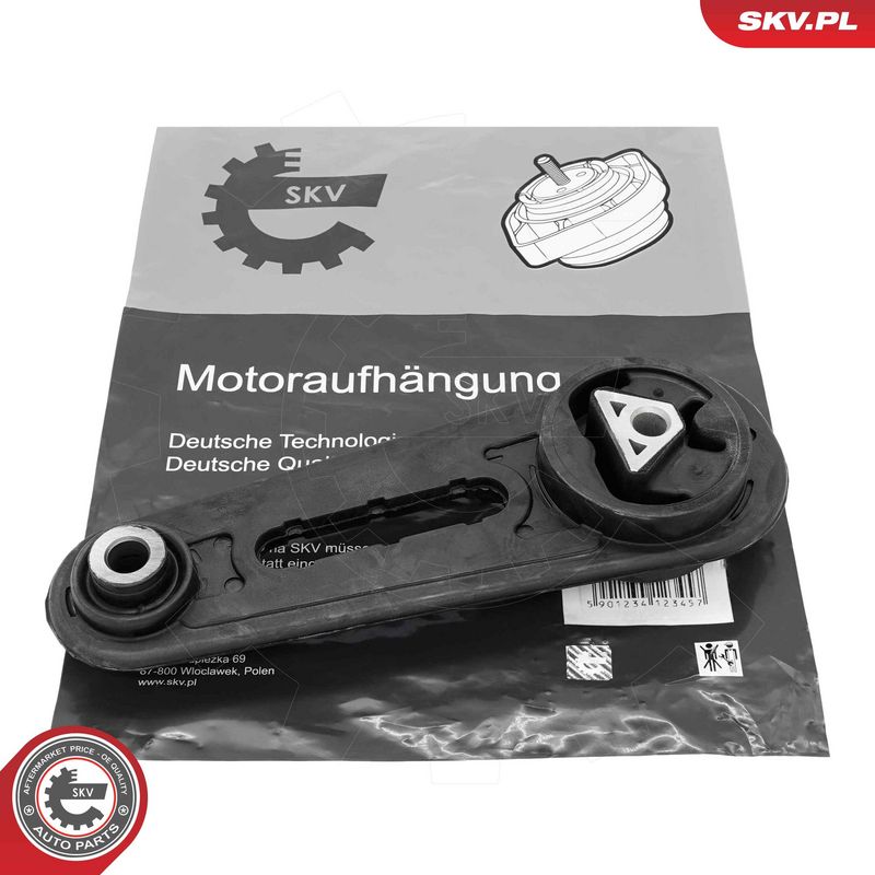 Paigutus, Mootor, ESEN SKV 75SKV231