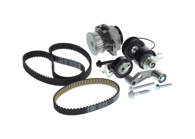 Veepump + hammasrihmakomplekt, BOSCH 1 987 945 357