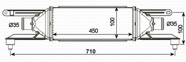 NRF 30750 Charge Air Cooler