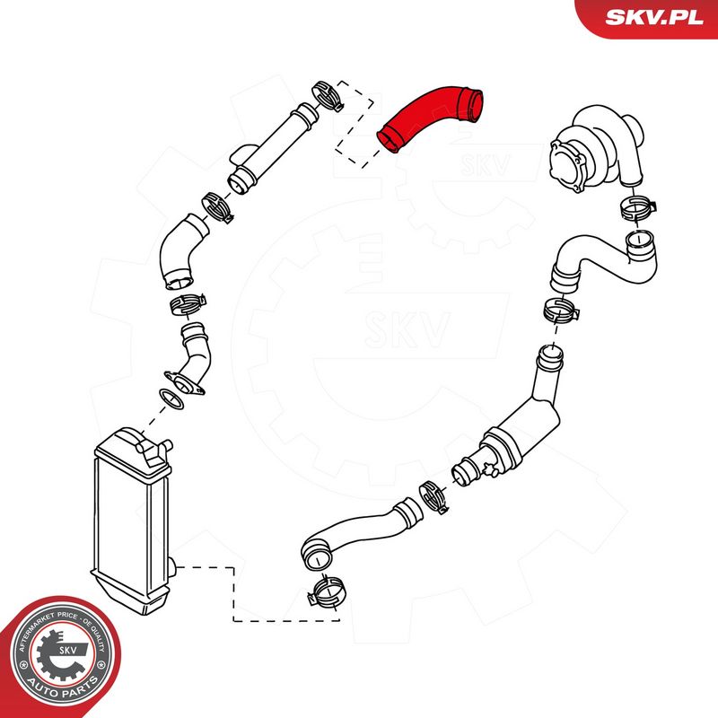 Laadimisõhu voolik, ESEN SKV 43SKV153