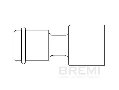 BREMI Stekkerhuls, ontstekingskabel 13206/13