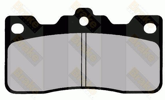 Brake Engineering Brake Pad Set, disc brake PA832