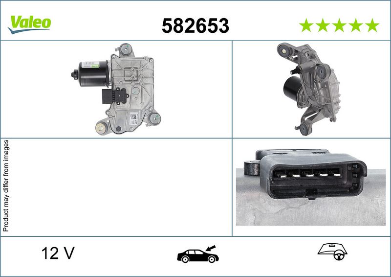Motor stergator 582653 VALEO