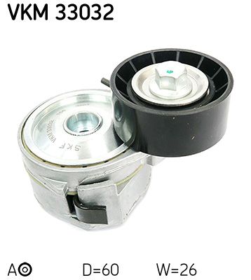 SKF feszítőgörgő, hosszbordás szíj VKM 33032